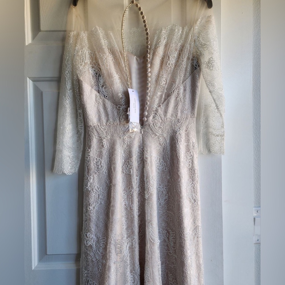 NEW BHLDN JENNY YOO CANDELA LACE WEDDING DRESS GOWN - Picture 8 of 13